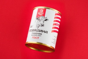Говядина тушеная в/с Гост 338 гр Вкус 1/45