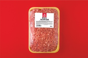 Фарш "Телячий" 900 гр кат. Б  ЦЕХ  