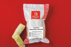 Голубцы с мясом и рисом 900 гр кат. Д  ЦЕХ 
