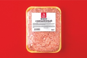 Фарш "Смешаный" 900 гр кат. Б  ЦЕХ  